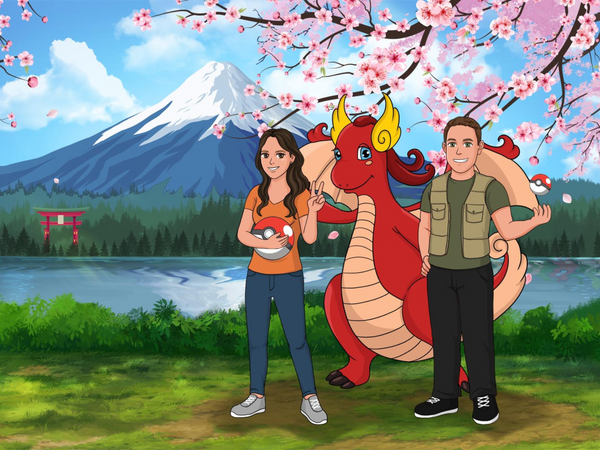 Ritratto Pokemon Style Ritratto Pokemon Style