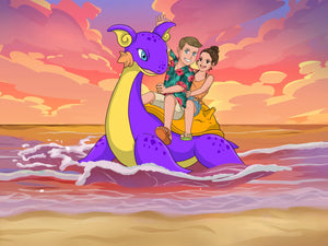 Ritratto Pokemon Style