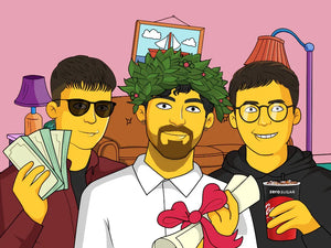 Ritratto Giallo Simpson Style