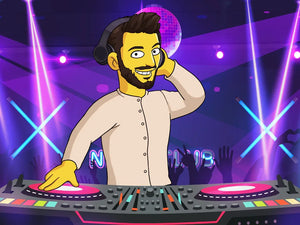 Ritratto Giallo Simpson Style