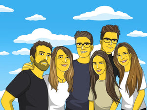 Ritratto Giallo Simpson Style