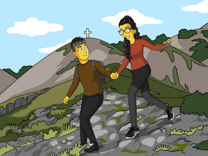 Ritratto Giallo Simpson Style