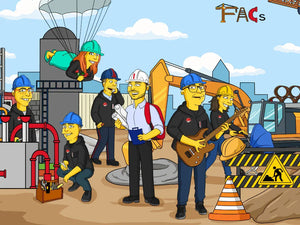 Ritratto Giallo Simpson Style