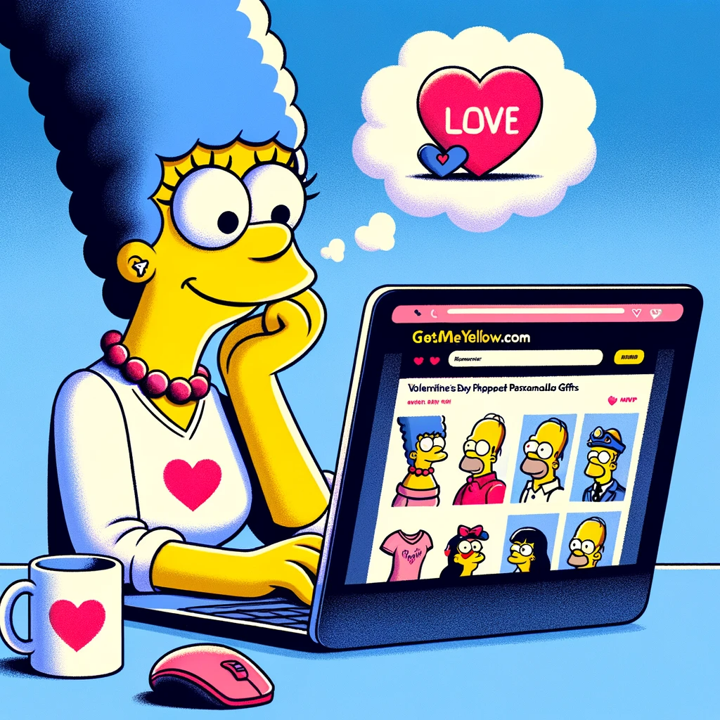 Sorprendi il Tuo Amore con Ritratti Simpson: Il Regalo di San Valentino che Parla al Cuore