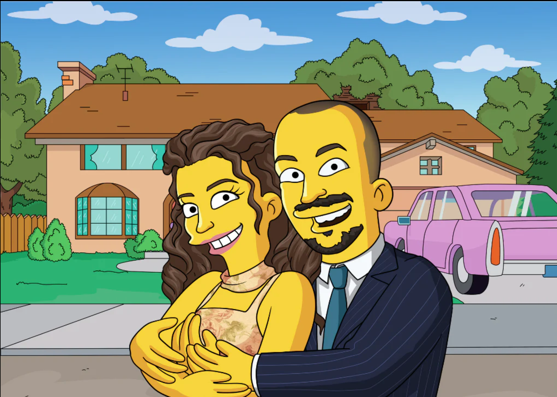 Ritratti Simpson Regalo San Valentino 