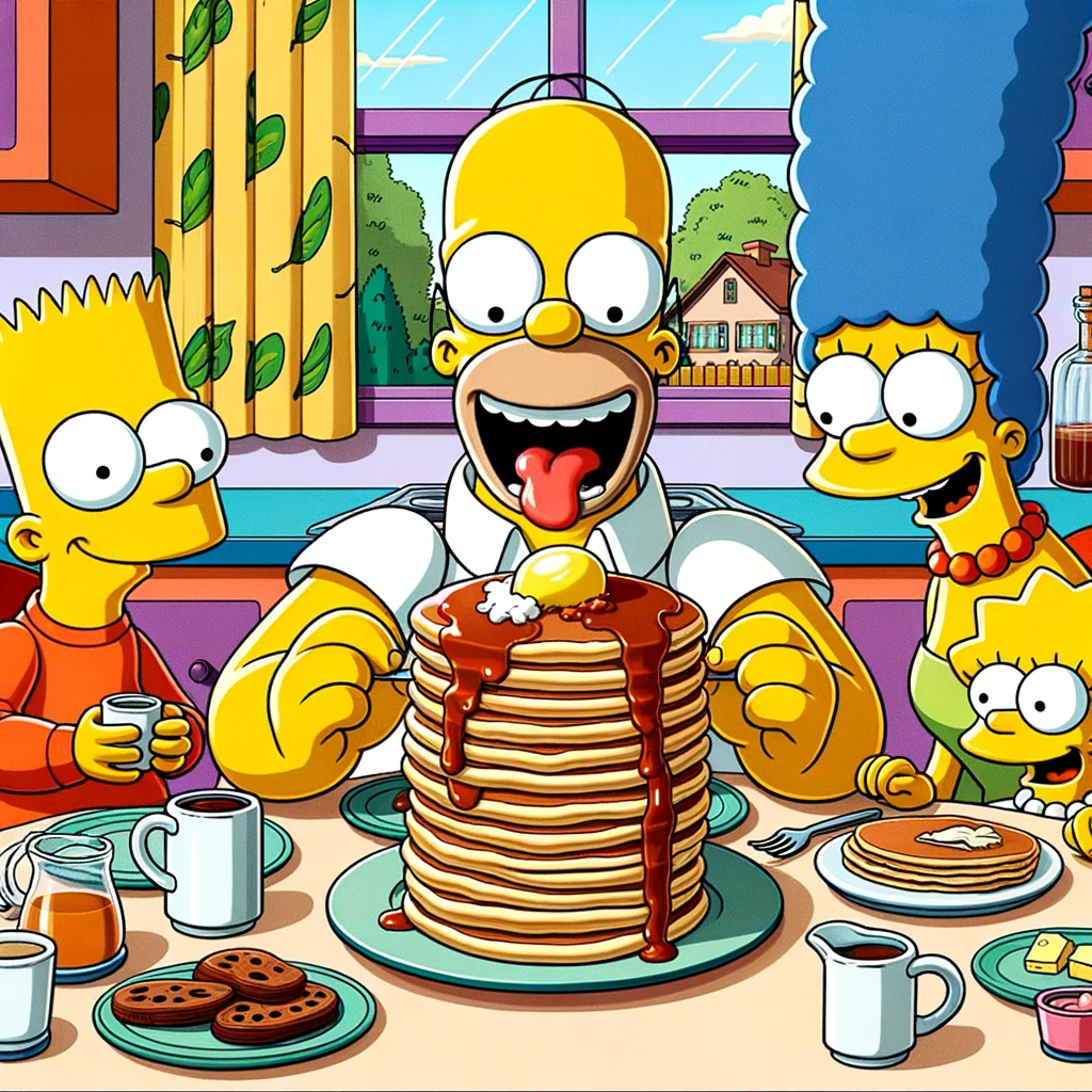 Dolci Matinée: La Ricetta dei PanCake Secondo Marge Simpson