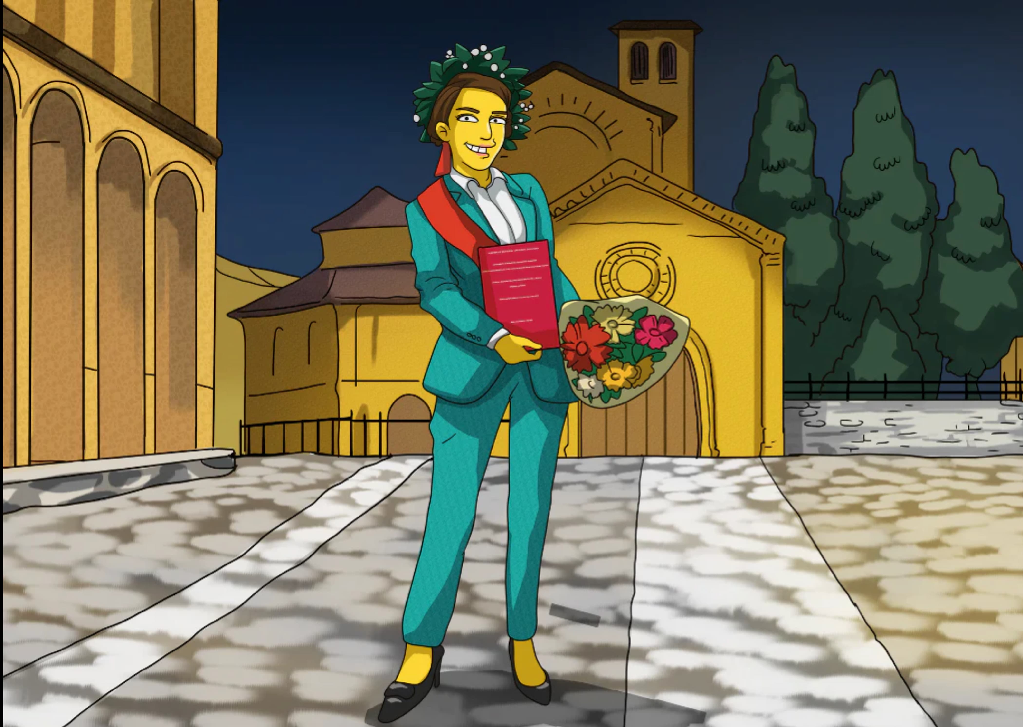 Regali laurea ritratto personalizzato