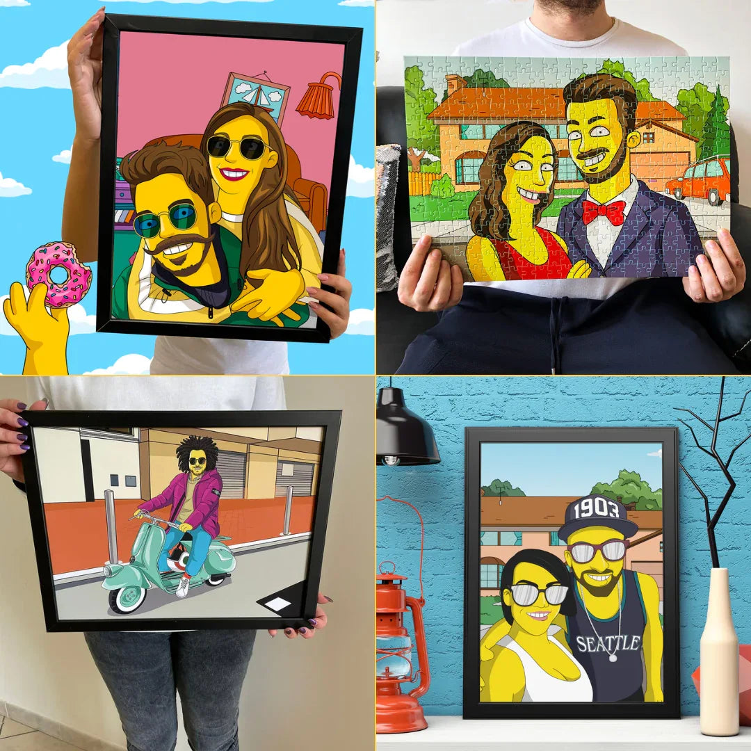 Ritratti Personalizzati - Get Me Yellow