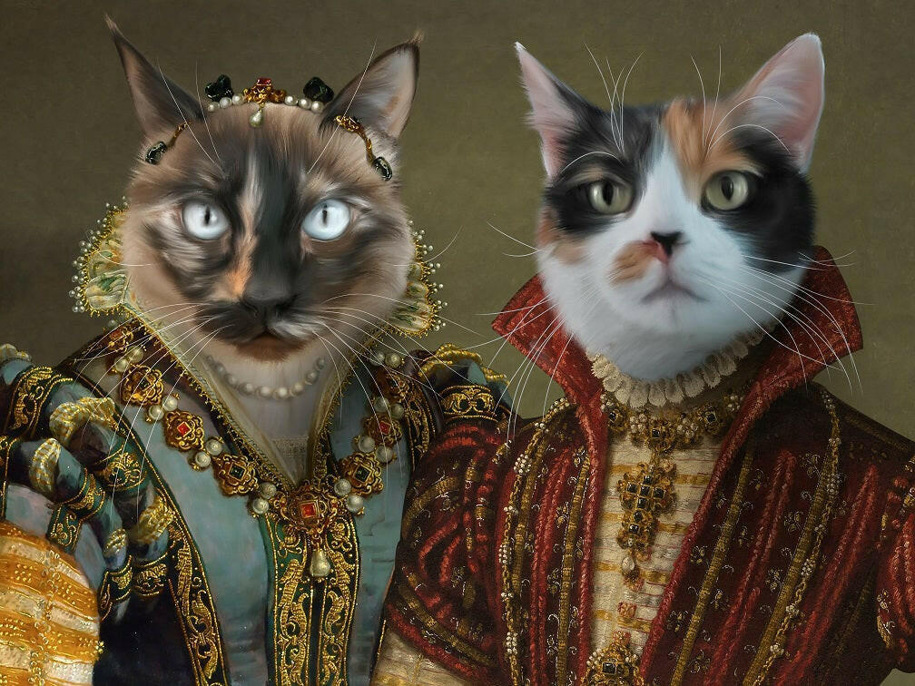 Ritratto Cani e Gatti personalizzato