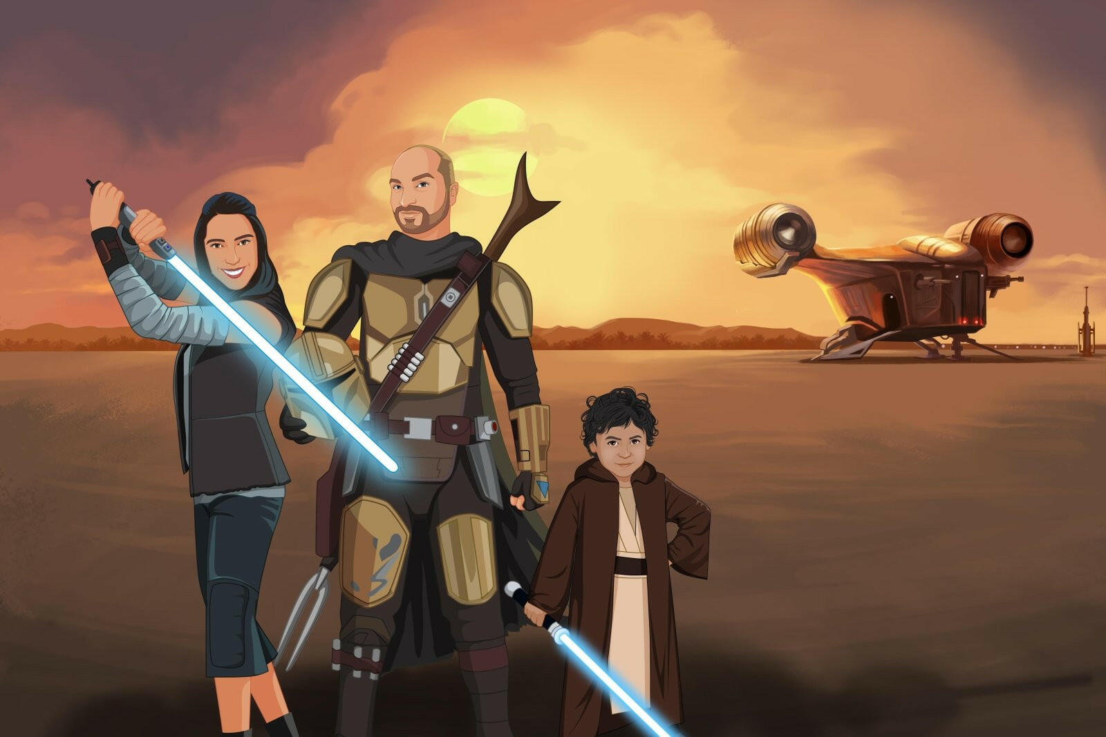 Guerre Stellari Style.